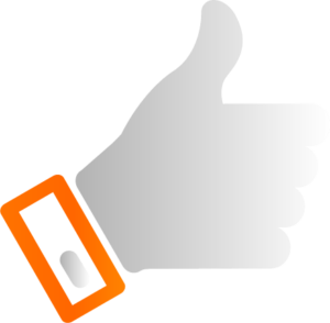 ICON - Hand mit Daumen nach oben